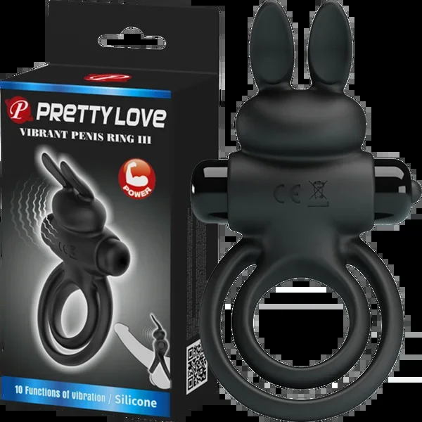 Vibrant Penis Ring III (Black)