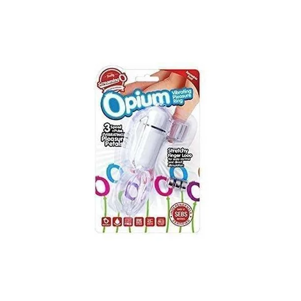 Vibrating Cock Ring - ScreamingO - Opium
