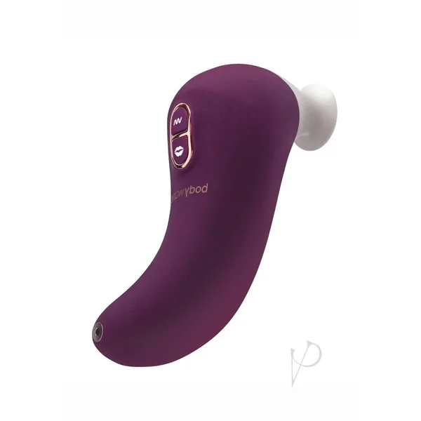 Vibro Kiss Silicone Clitoral Sucking Vibrator Purple