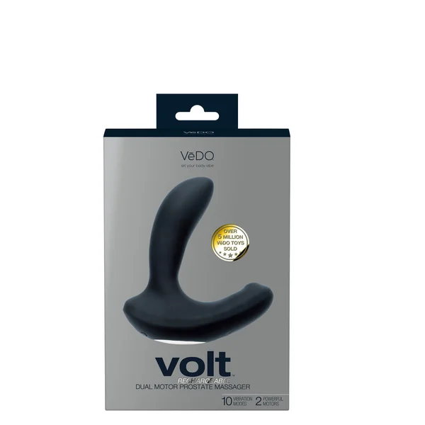 Volt Rechargeable Prostate Vibe - Black