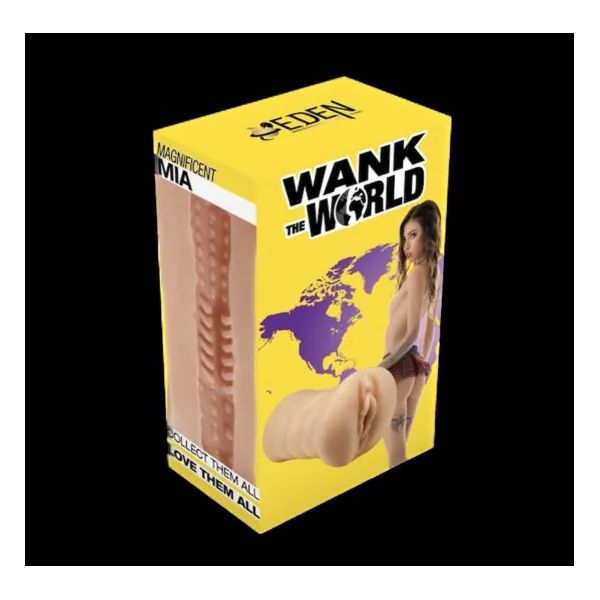 WANK THE WORLD MAGNIFICENT MIA MASTURBATOR