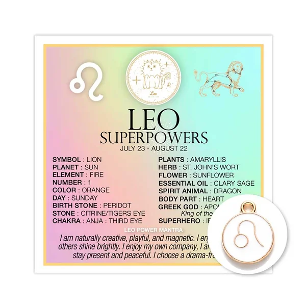 Warm Human – Mini Card Zodiac Leo