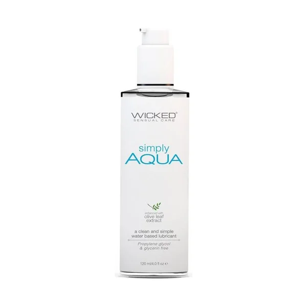 Water Based Lubricant - Wicked - Simply Aqua
