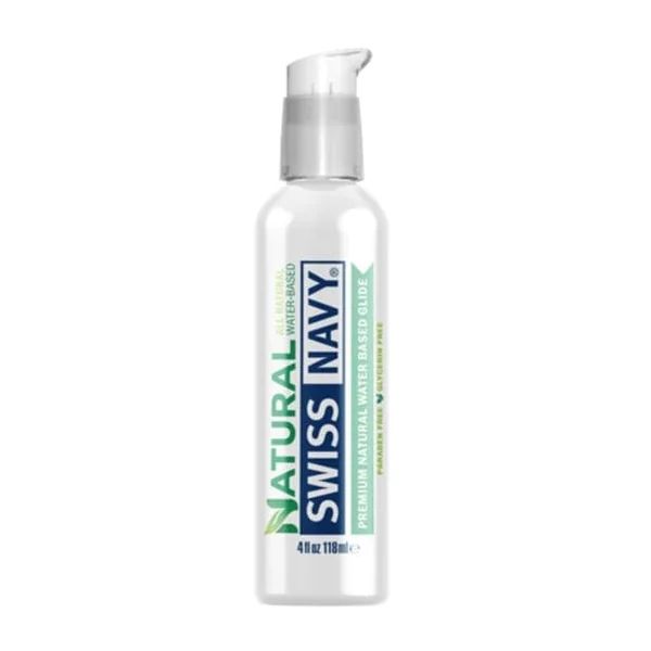Water-based intimate lubricant - All Natural by Swiss Navy | Softness, Comfort & Pleasure without Silicone