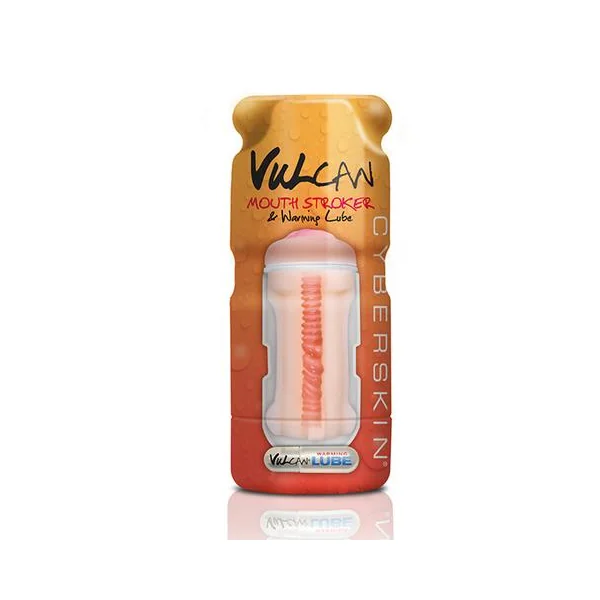 (WD) CYBERSKIN VULCAN MOUTH ST W/ WARMING LUBE