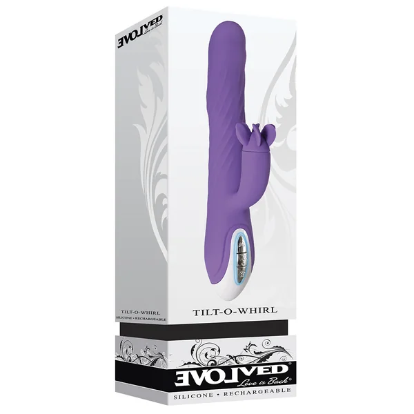 (WD) EVOLVED TILT-O-TWIRL RABB STYLE VIBRATOR