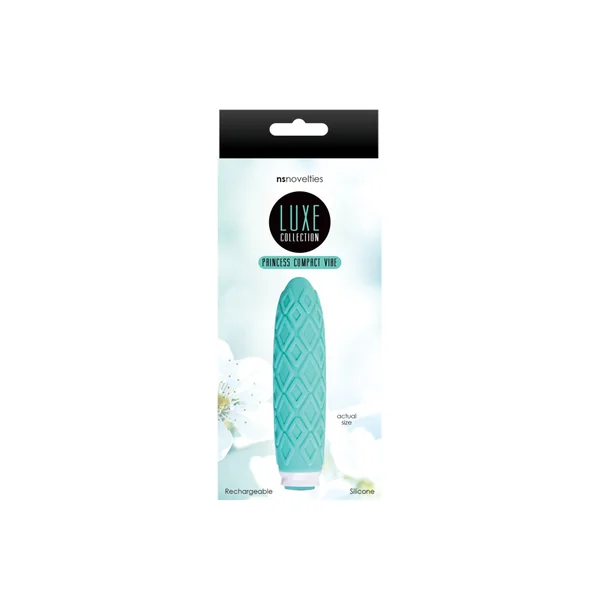 (WD) LUXE COMPACT VIBE PRINCES TURQUOISE