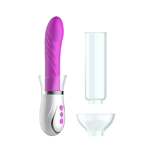 (WD) PUMPED TWISTER 4 IN 1 COU RECHARGEABLE PUMP KIT PURPLE