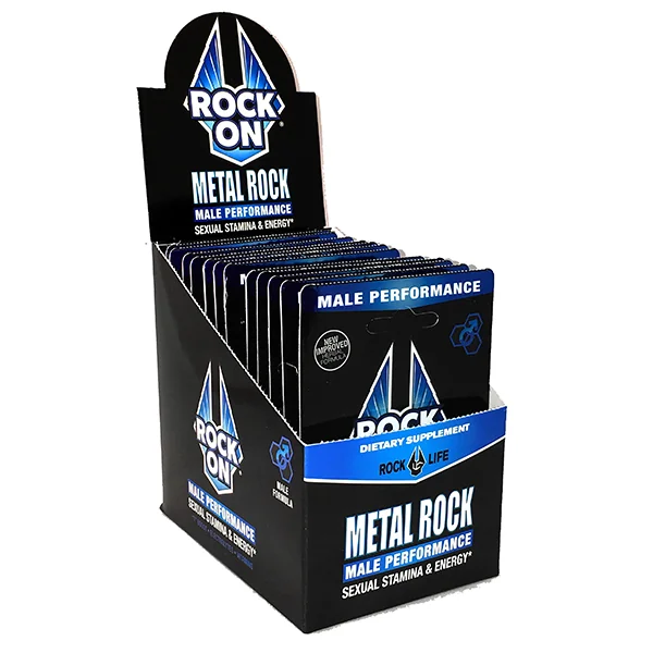 (WD) ROCK ON PILL FOR HIM 12PK (NET)