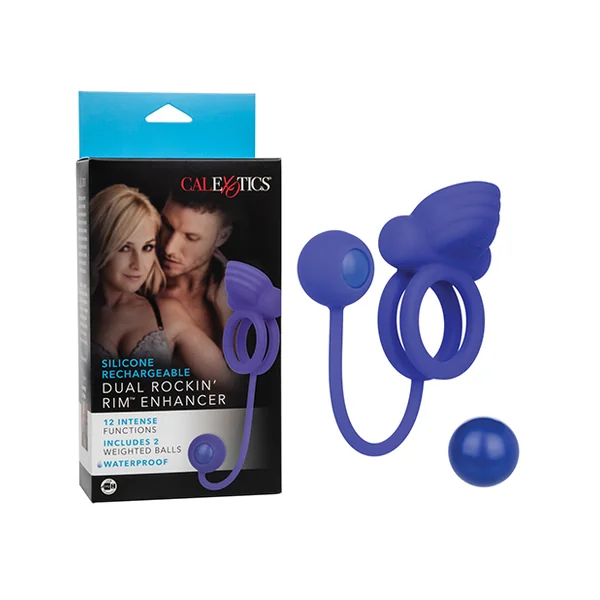 (WD) SILICONE RECHARGEABLE DUA ROCKIN RIM ENHANCER