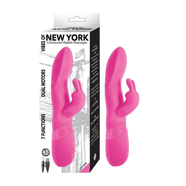 (WD) VIBES OF NEW YORK CONTOUR RABBIT PINK