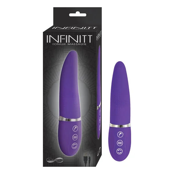 (WD)INFINITT TONGUE MASSAGER PURPLE