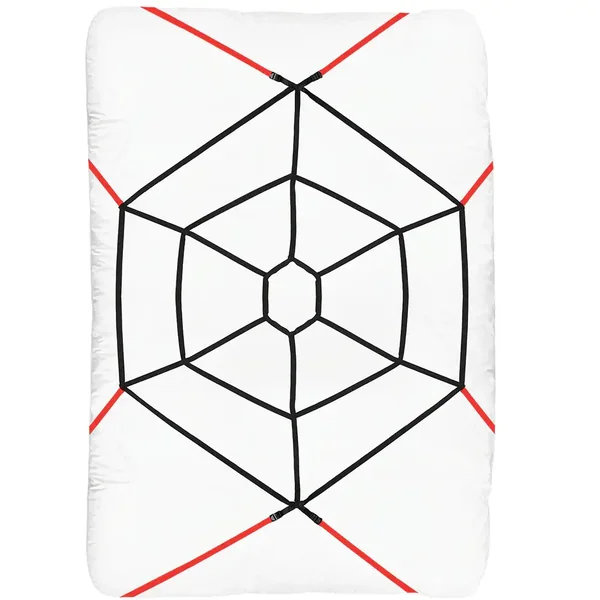 Webbed Up Bedspreader Restraint System