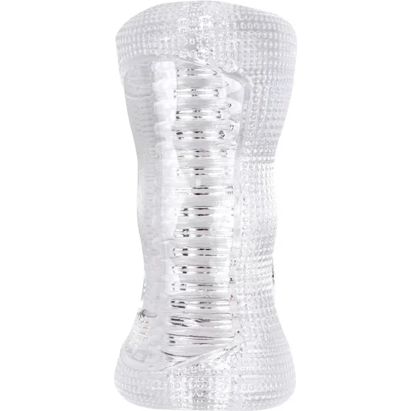 Wet Dreams Handy Man Stroker Textured Sleeve Clear