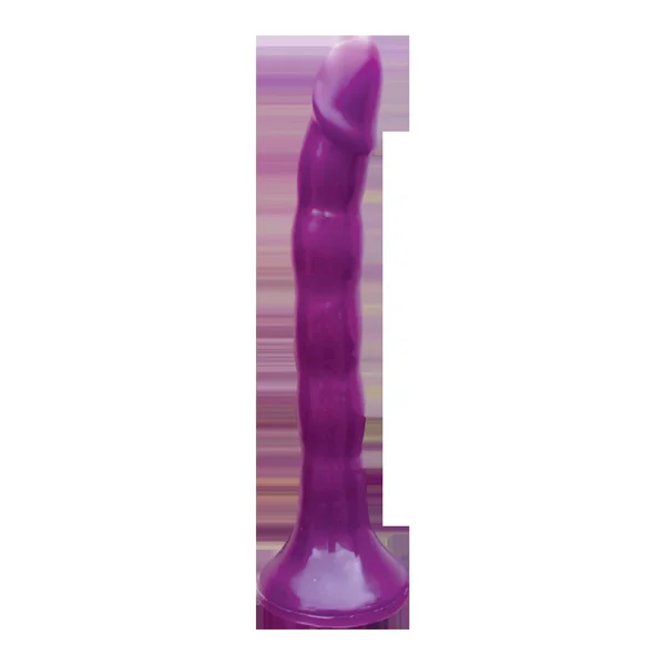 Wet Dreams Skinny Me Strap-on - Purple