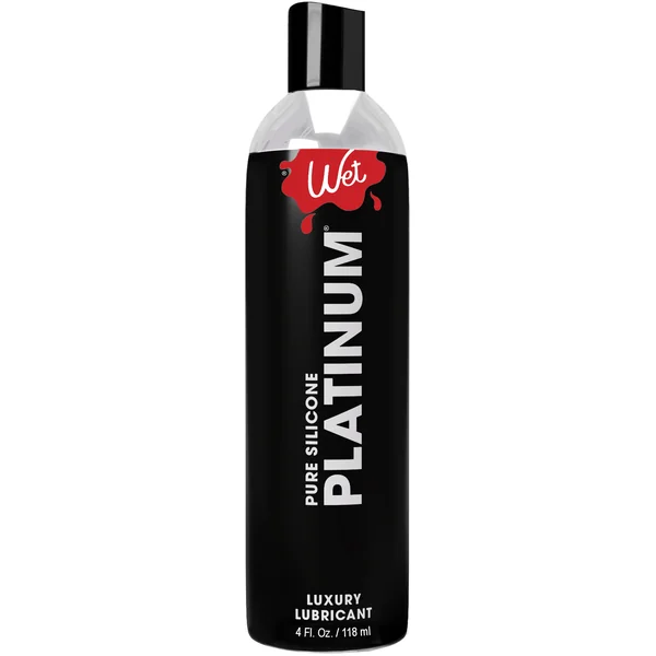 Wet Platinum - Luxury Silicone Based Lubricant 8 Oz