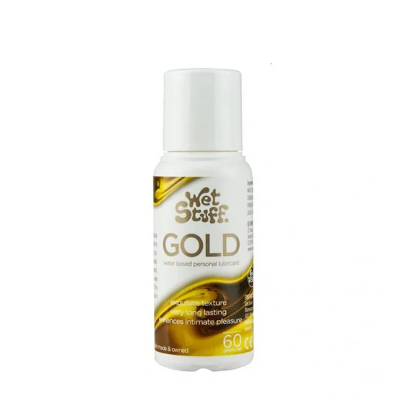 Wet Stuff Gold Water-Based Lubricant Sexual Wellness - 60G