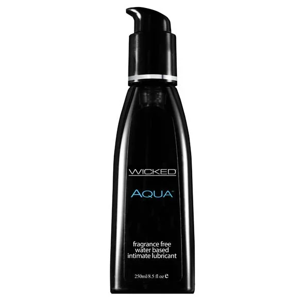 Wicked Aqua – Water Based Lubricant – 250 ml (8.5 oz) Bottle – 90108