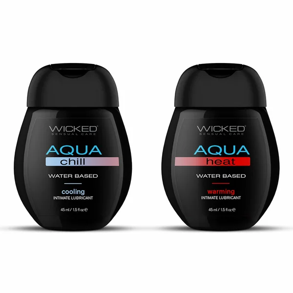 Wicked Chill + Heat Water-Based Lubricant Sensation Kit