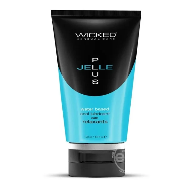 Wicked Jelle Plus Water Based Anal Lubricant with Relaxants