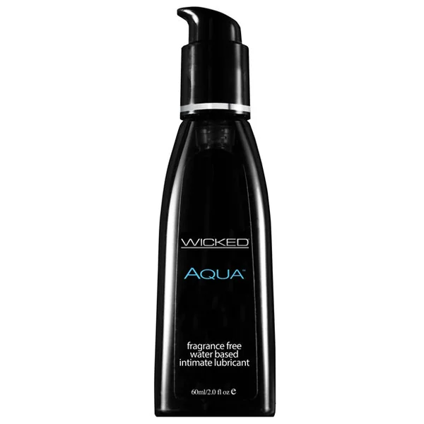 Wicked Sensual Care Aqua Water Based Lubricant - 2 Oz