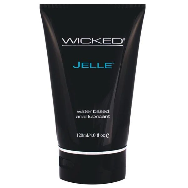 Wicked Sensual Care Jelle Water Based Anal Lubricant - 4 Oz Fragrance Free