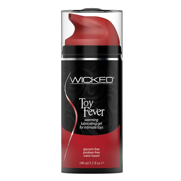 Wicked Sensual Care Toy Fever Water Based Warming Lubricant - 3.3 Oz