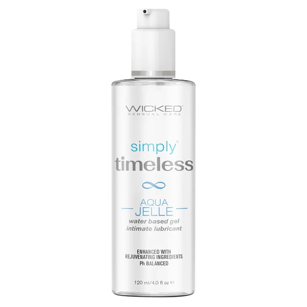 Wicked Simply Timeless Aqua Jelle Menopause-Friendly Lubricant