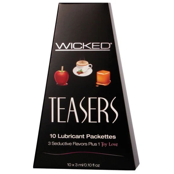 WICKED TEASERS 10 LUBRICANT PACKETS