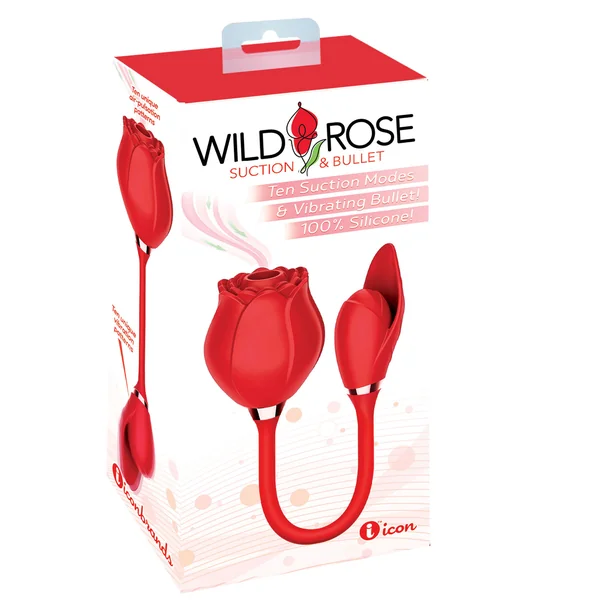 Wild Rose Suction and Bullet - Red