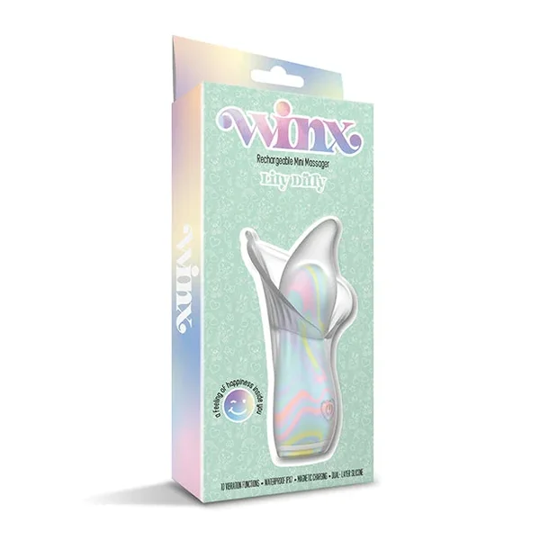 WINX Lily Dilly Squishy Silicone Vibrator – Multi-Color