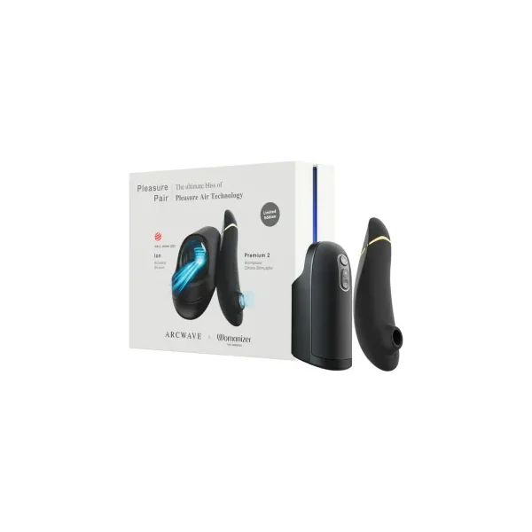 Womanizer Premium 2 and Arcwave Ion Pleasure Pair Kit
