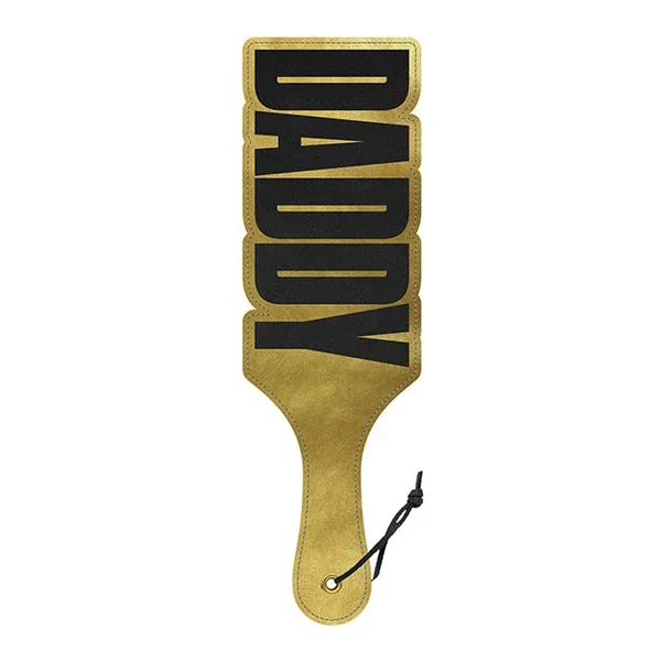 Wood Rocket Daddy Paddle – Black/Gold