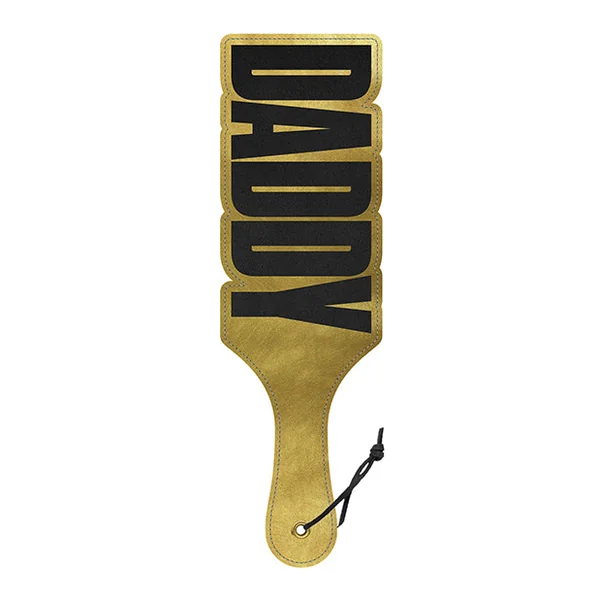 Wood Rocket Daddy Paddle - Black/gold
