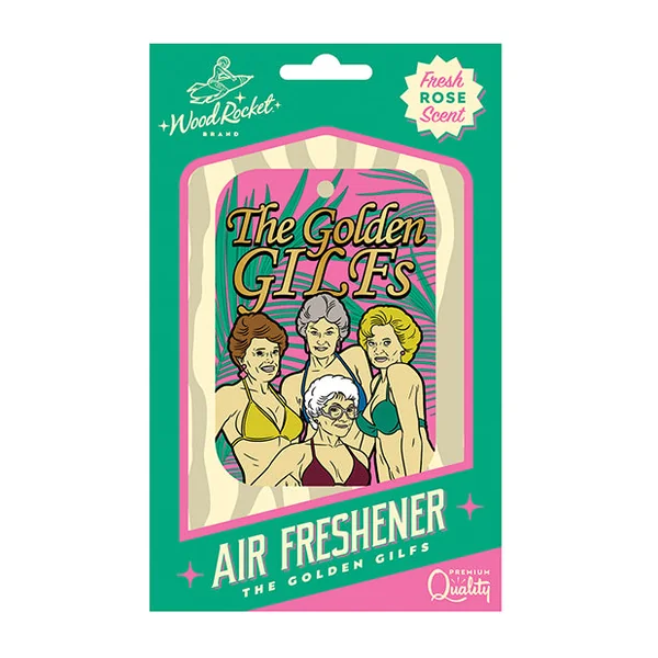 Wood Rocket Middle Finger Peach Air Freshener - Cologne