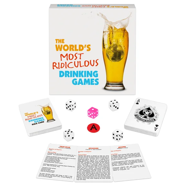 WORLD’S MOST RIDICULOUS DRINKING GAMES(out mid Aug)