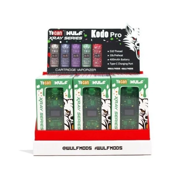 Wulf Kodo Pro Cartridge Vaporizer 15ct X-Ray Series