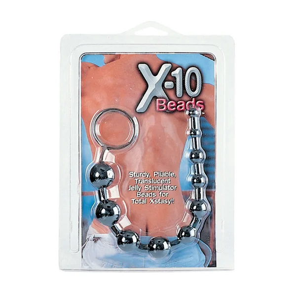 X-10 BEADS-BLACK