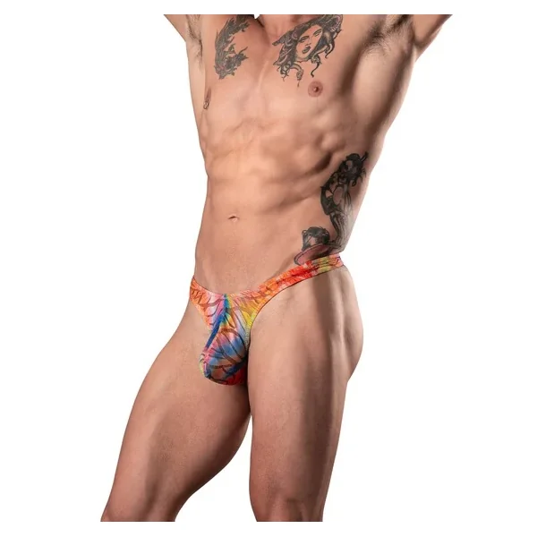 YOUR LACE OR MINE THONG MULTI COLOR L/XL