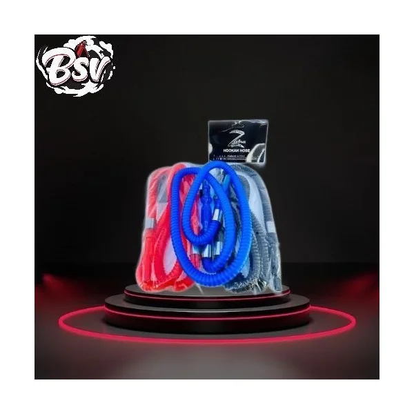 Zebra Mix Color Plastic Disposable Hookah Hose