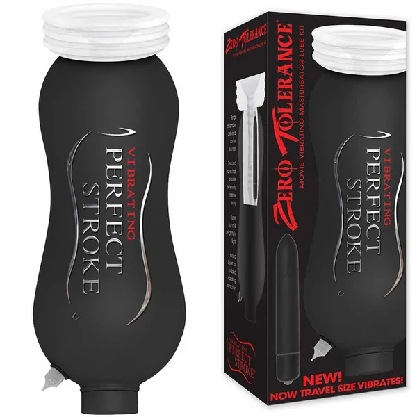 Zero Tolerance Perfect Stroke On The Go | Vibrating Travel Size Suction Stroker