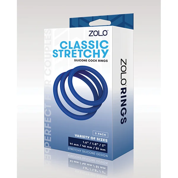 ZOLO CLASSIC STRETCHY SILICONE COCK RING