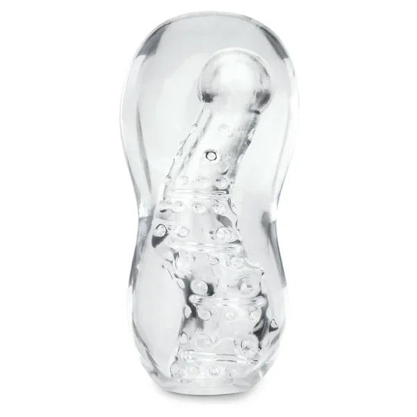 ZOLO Gripz Wavy Stroker Masturbator – Clear
