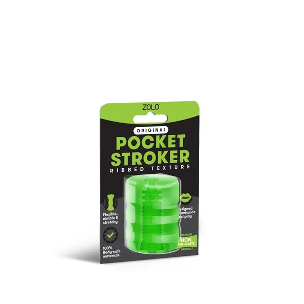 Zolo Original Pocket Stroker – Green Mini Stroker