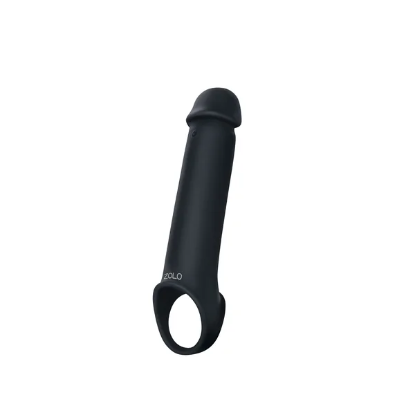 Zolo Vibrating Penis Extender - Black