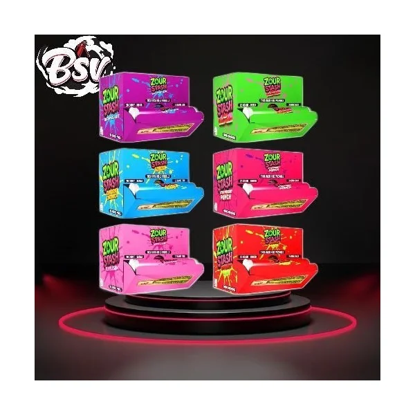 Zour Stash THCA Hash Hole Pre-Rolls 20ct Citrus Sunburst