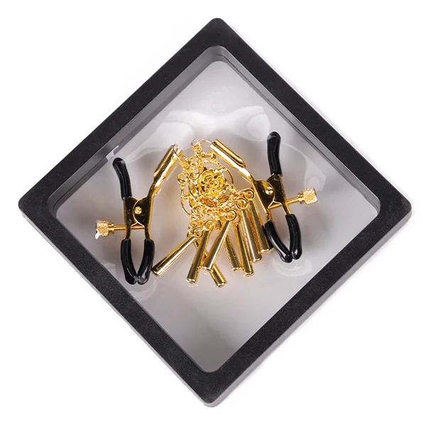 ZYL Rose Chime Tassels Nipple Clamps